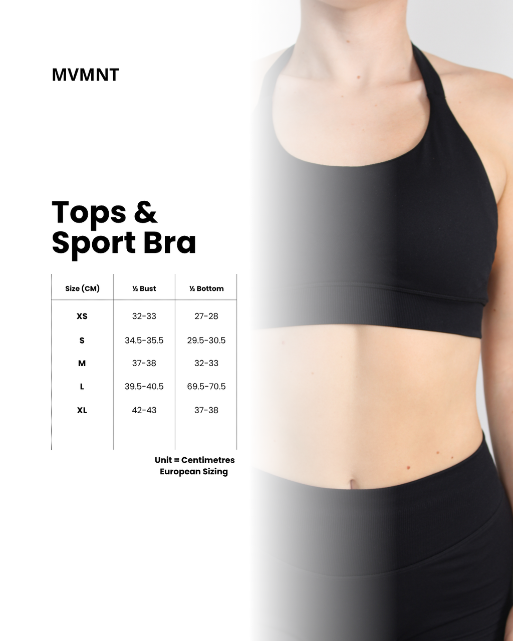 HALTERNECK SPORT BRA PEARL