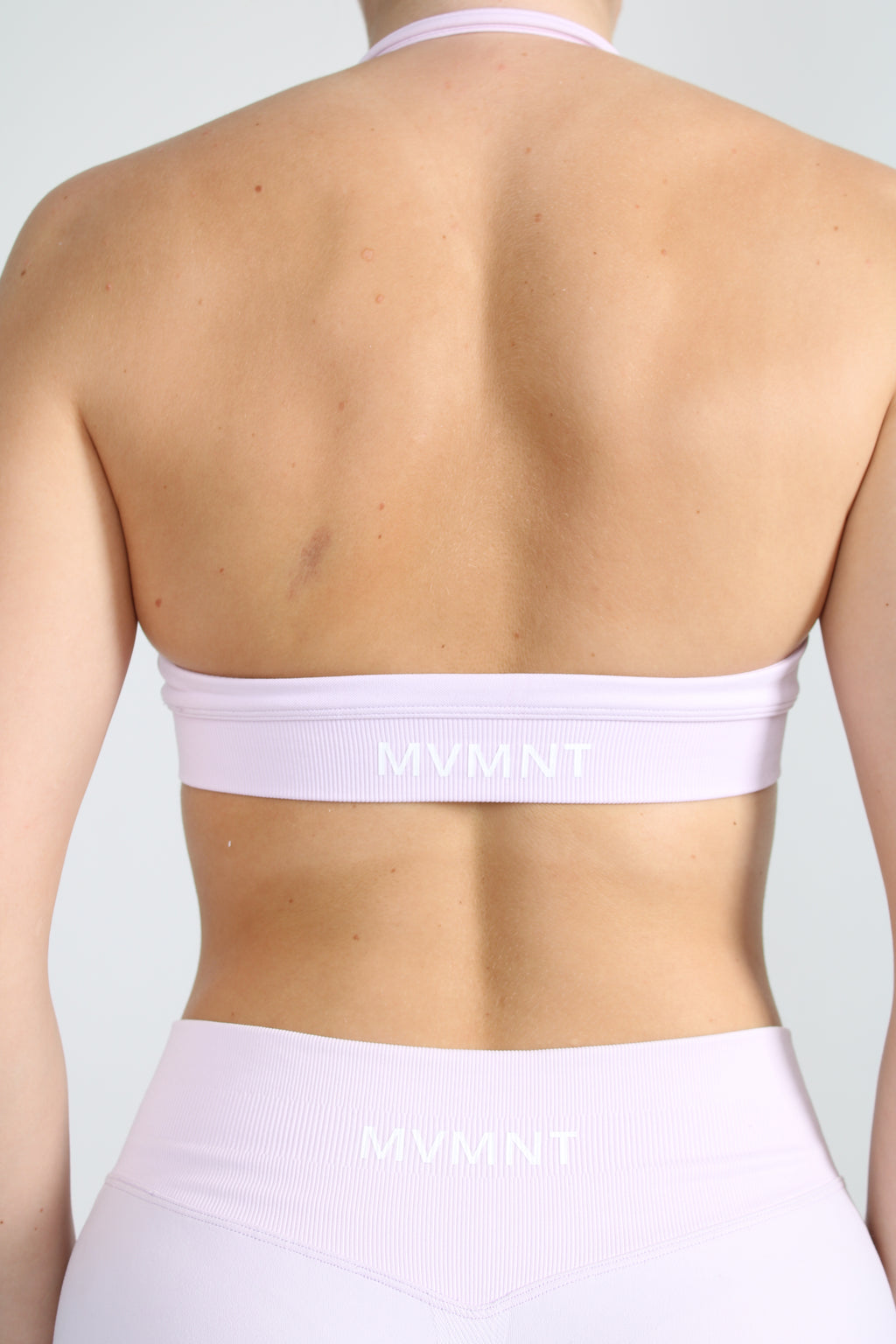 HALTERNECK SPORT BRA ROSE