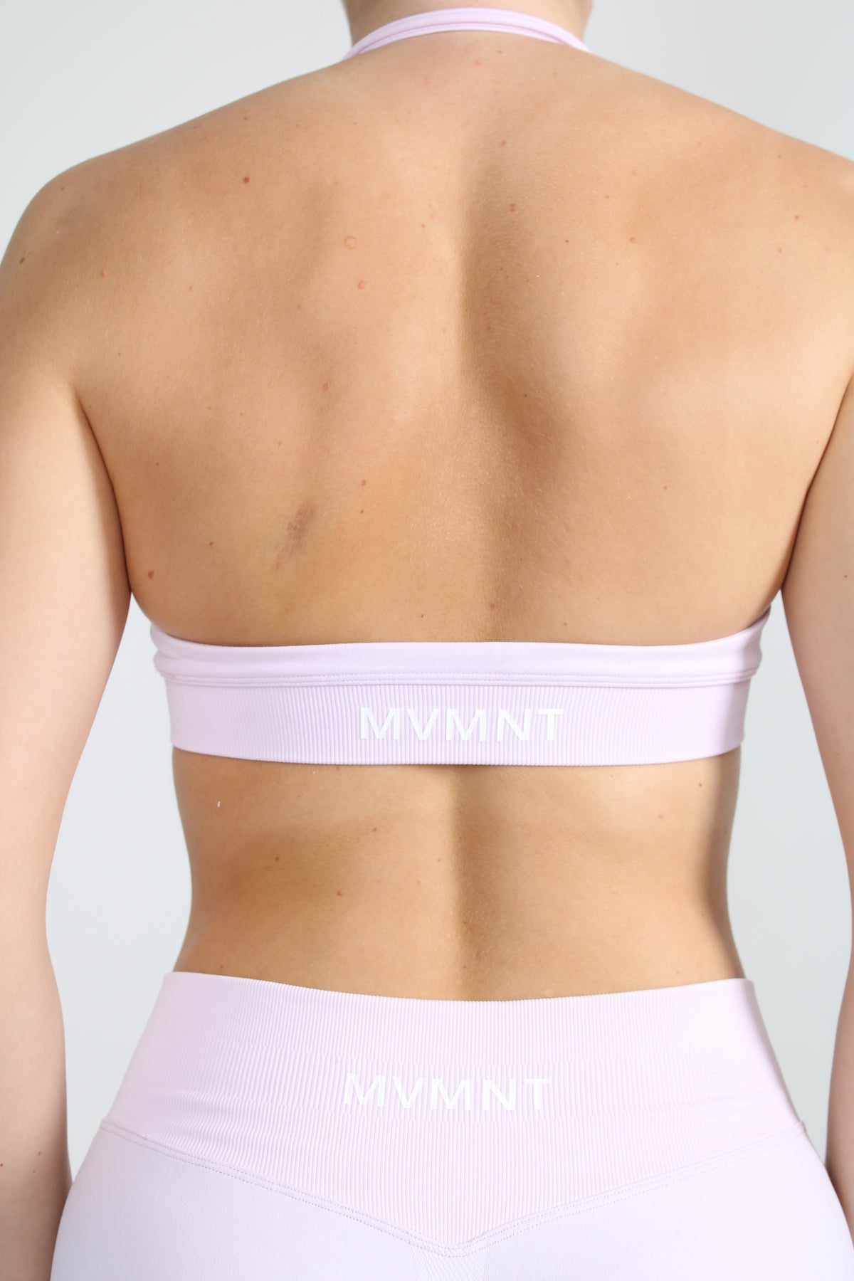 HALTERNECK SPORT BRA ROSE