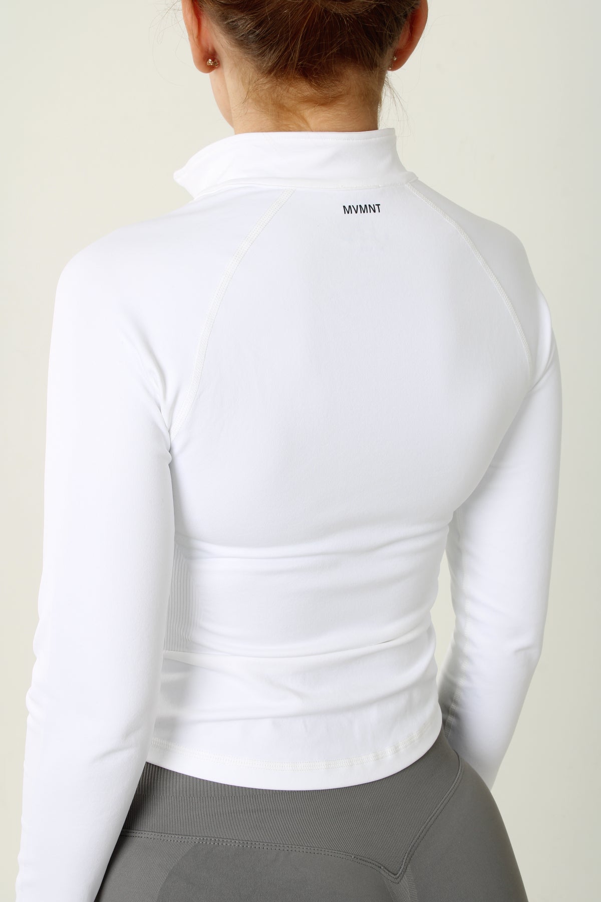 CORE ZIP JACKET PURE WHITE